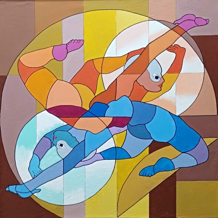 绘画,  31.5x31.5 in 