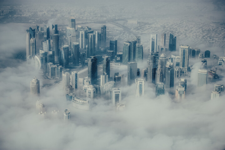 Doha in the Bleu Sky 摄影