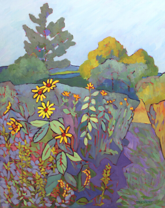 Embraced by Nature 绘画, 30x24 in