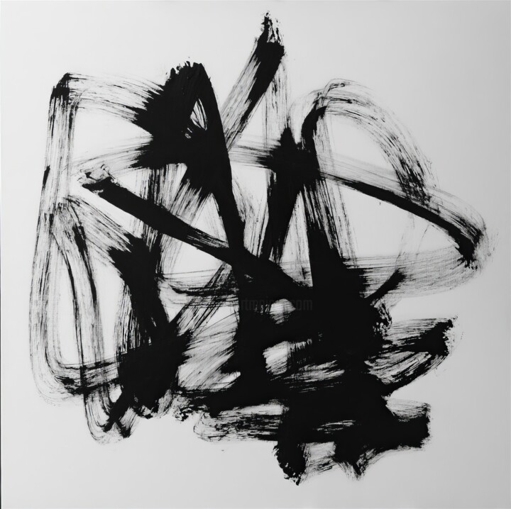 Abstract 5 绘画, 24x24 in