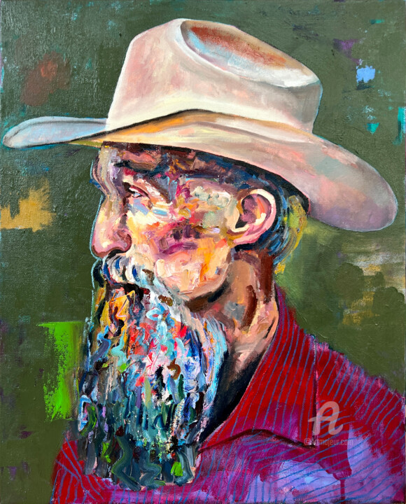 绘画 标题为“Most Of My Life Is…” 由Jonathan Mcafee, 原创艺术品, 油