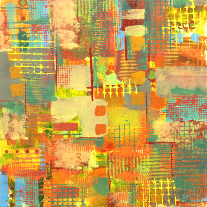 绘画,  19.7x19.7 in 