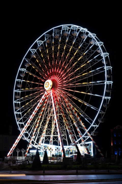 Autour de la roue de lumières 摄影