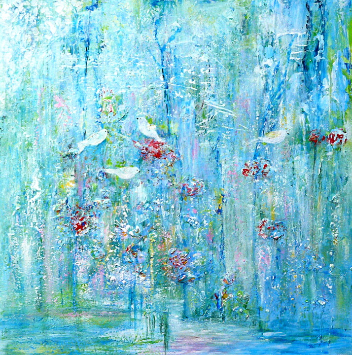 Schilderij,  19,7x19,7 in 