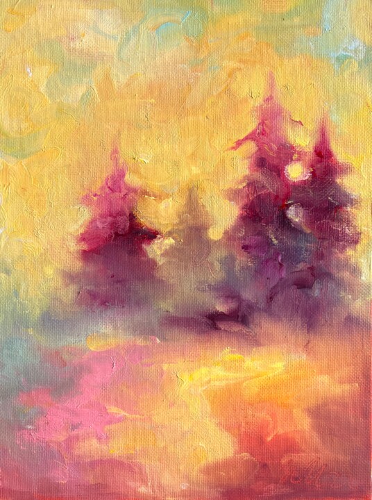 绘画,  9.4x7 in 
