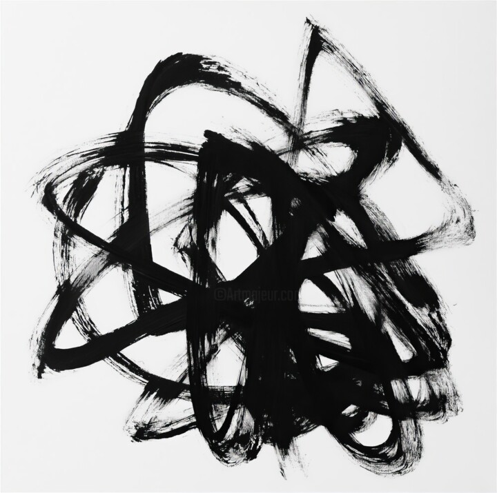 Abstract 4 绘画, 24x24 in