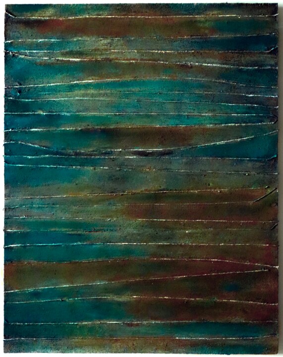No. 2016_Untitled 绘画, 25.2x19.7 in