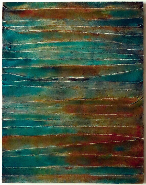 Malerei mit dem Titel "No. 2016_Untitled" von Guido Lötscher, Original-Kunstwerk, Acryl