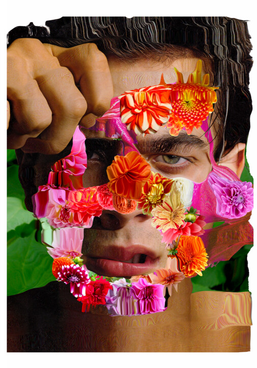 Flower Mask 数字艺术
