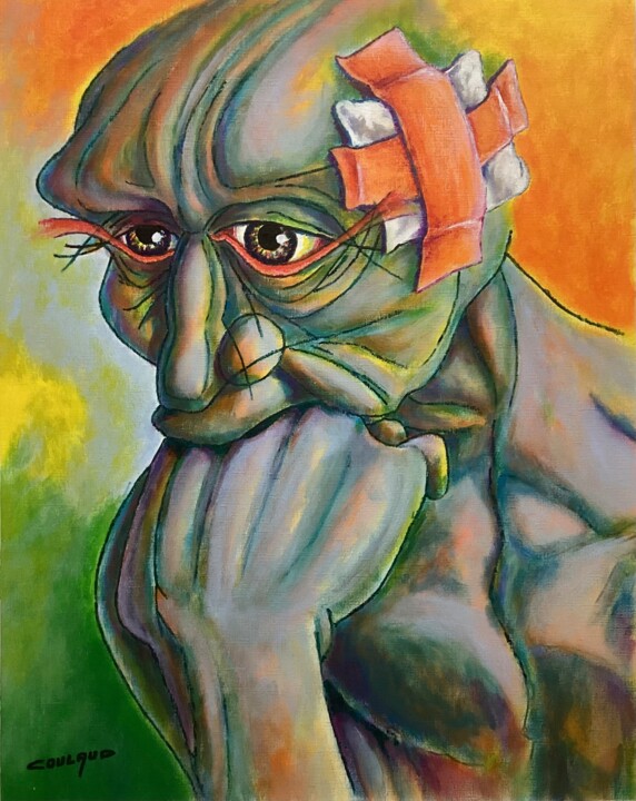 绘画,  21.7x17.1 in 