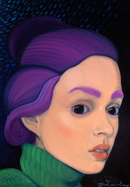 Ricordo quel giorno 绘画, 39.4x27.6 in