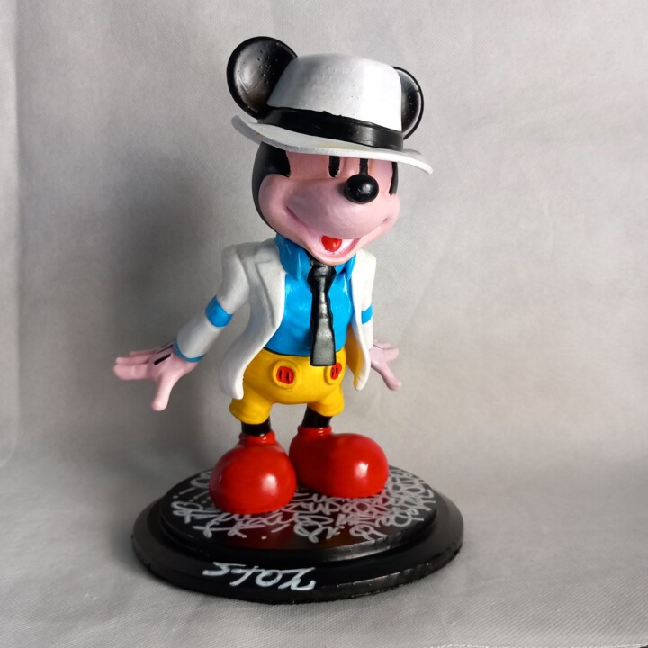Stozland© The Smooth Mickey (version 2) 雕塑, 8.3x4.7 in