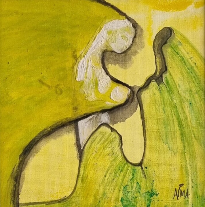 绘画,  7.9x7.9 in 