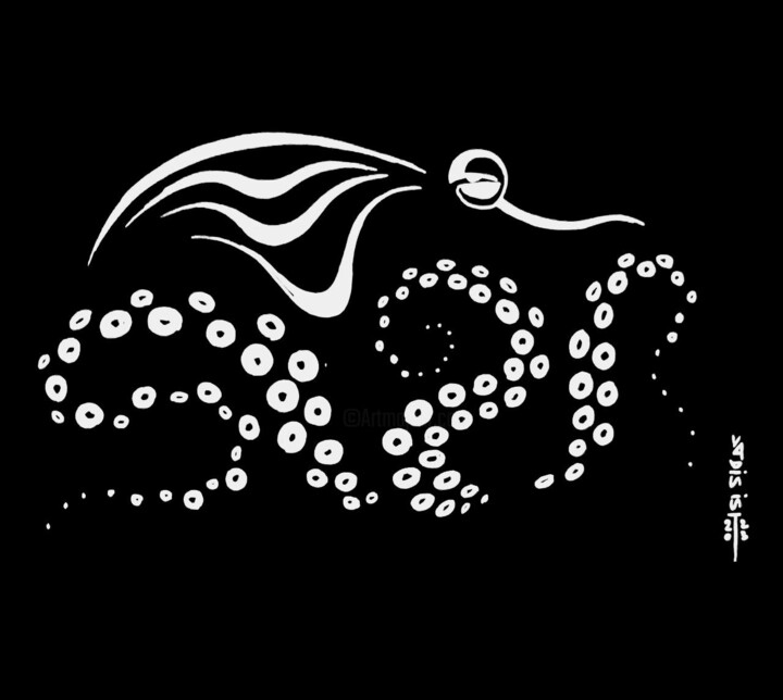 Episode 10: OCTOPUS 图画, 12.6x19.7 in