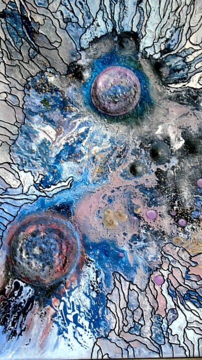 Cosmos 21 绘画, 27.6x19.7 in