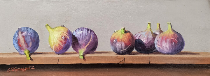 绘画,  7.9x21.7 in 