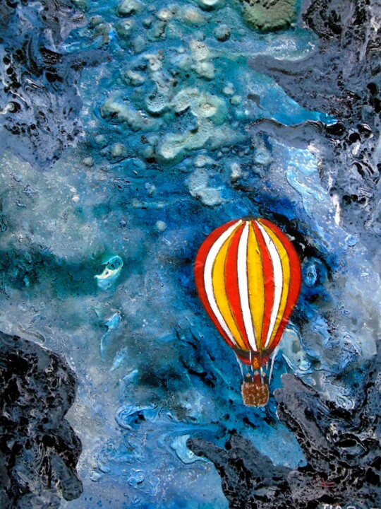 Cosmos 29 绘画, 47.2x15.8 in