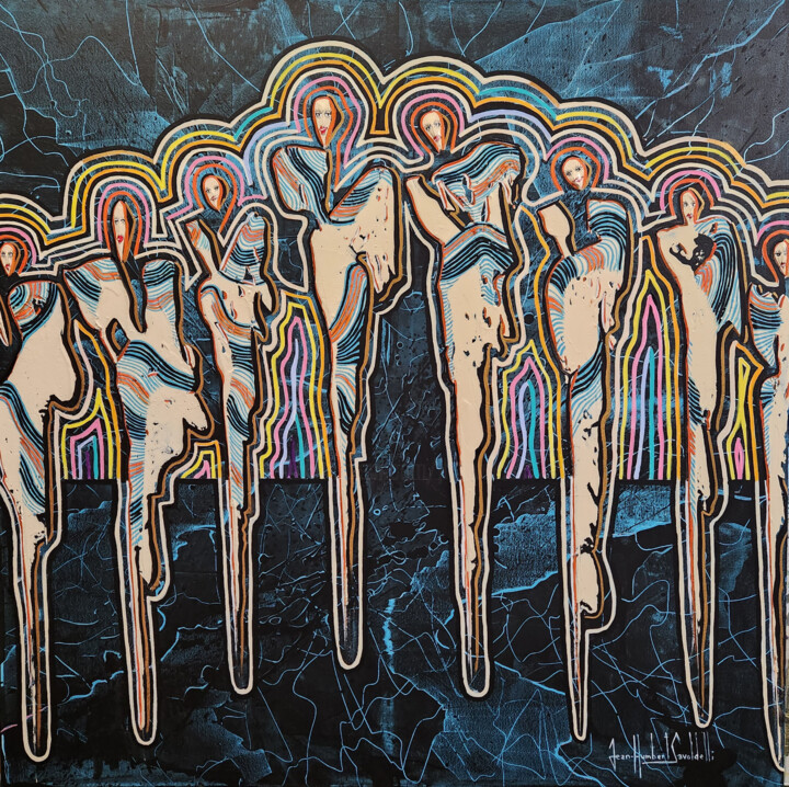 绘画,  39.4x39.4 in 