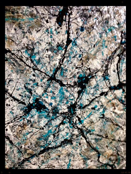 Astrazione 2014 Pittura, 27,6x19,7 in
