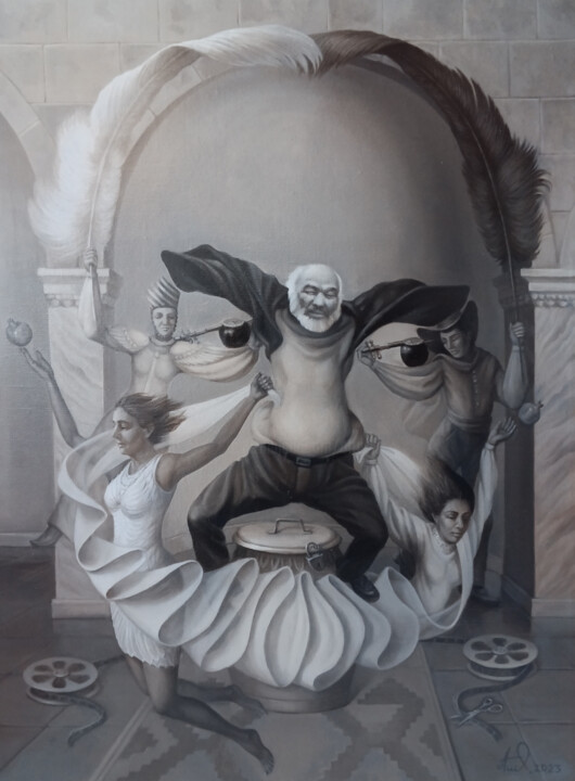 绘画,  31.5x23.6 in 
