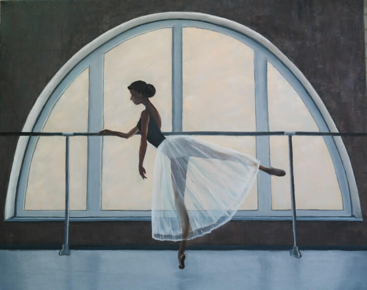 Ballet dancer 绘画, 19.7x23.6 in