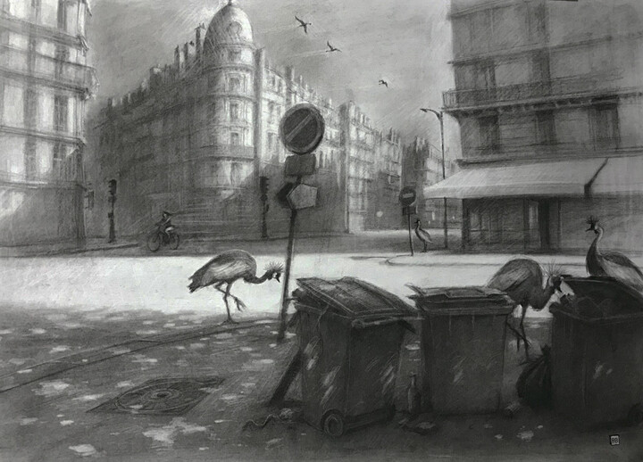 图画,  11.8x15.8 in 