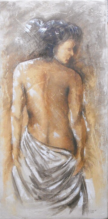 Barbara 绘画, 39.4x19.7 in