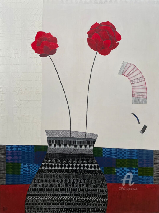 "See You Tomorrow" başlıklı Tablo Robin Kerr tarafından, Orijinal sanat, Akrilik