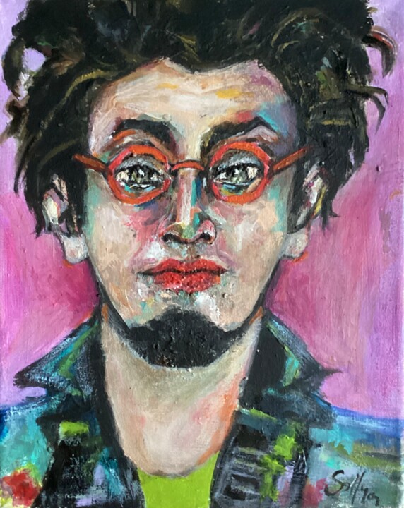 绘画,  11.8x9.5 in 