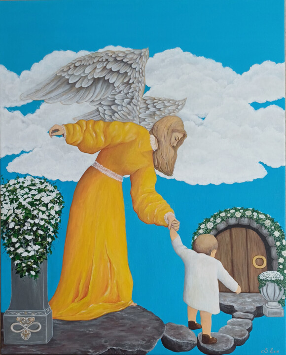 Mentor 绘画, 39.4x31.5 in