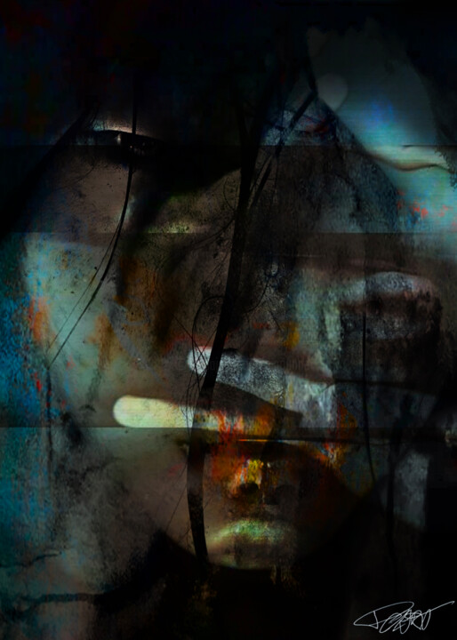 绘画,  37.4x27.6 in 