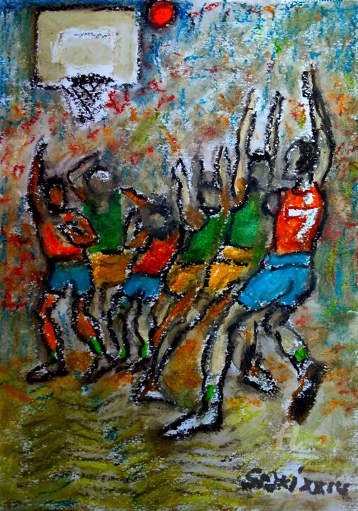 Grafique-statistik, image de sport 绘画, 11.8x8.3 in