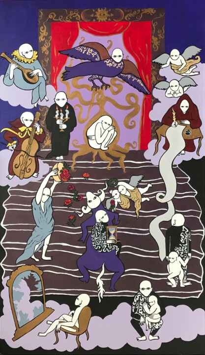 SON 绘画, 47.2x27.6 in