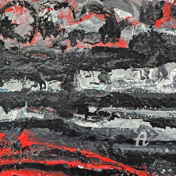 Artwork's surface or texture