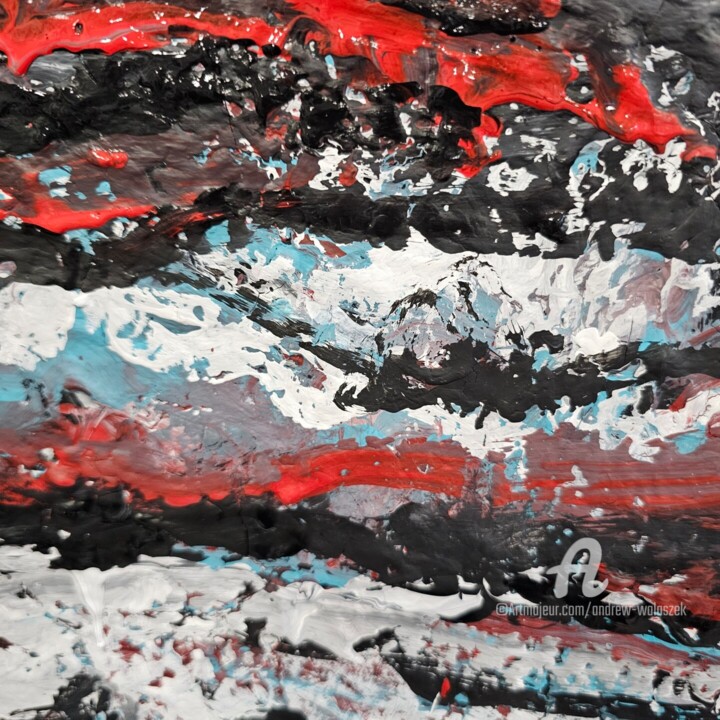 Artwork's surface or texture