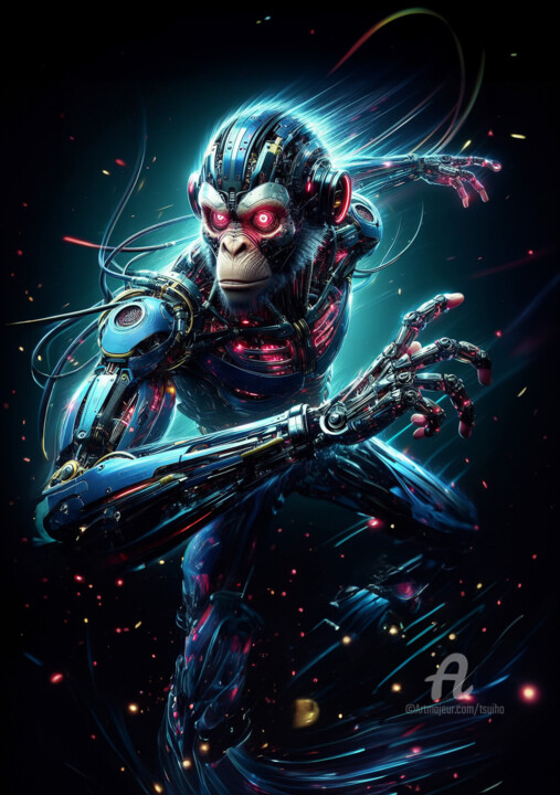 Cyber primate Digital Arts