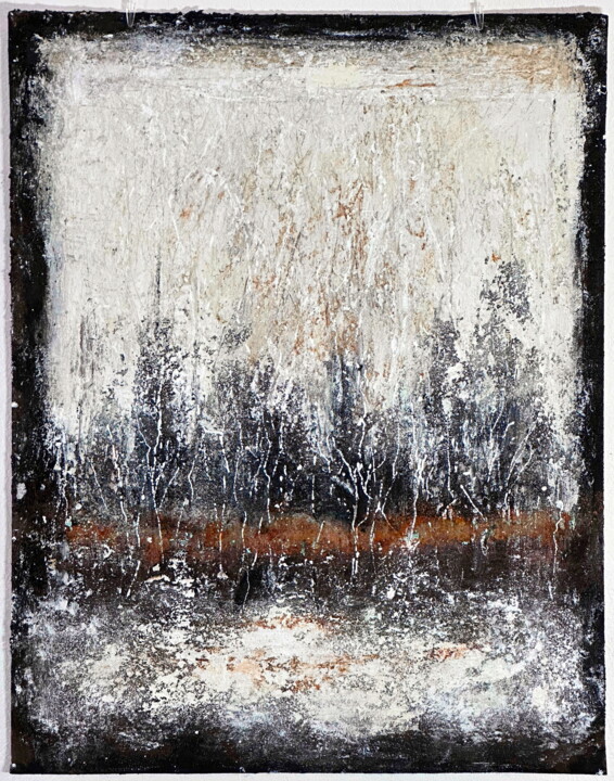 No. 2019_Untitled 绘画, 25.2x19.7 in