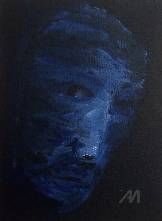 The Look of Fear 绘画, 15.8x11.8 in