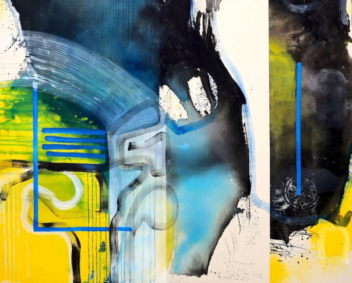 Peinture intitulée "No life without whi…" par Poonam Choudhary, Œuvre d'art originale, Acrylique