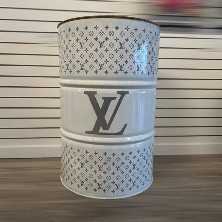 Louis Vuitton Drum 雕塑, 35.4x23.6 in