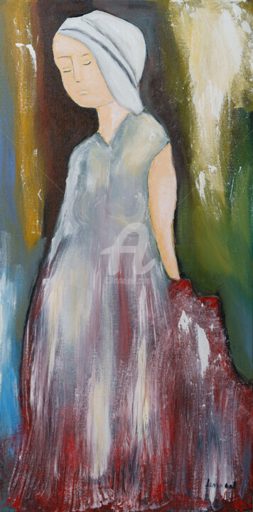 A Mística 绘画, 31.5x15.8 in