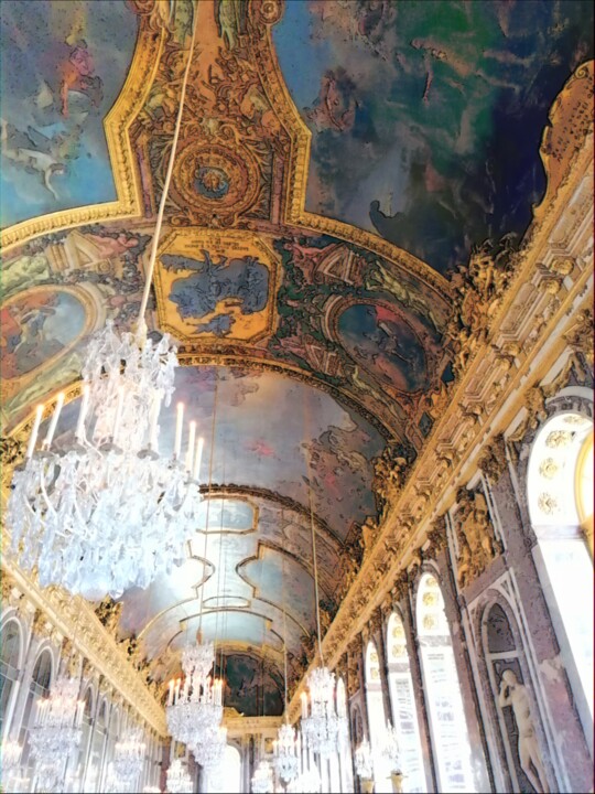 Photography titled "Le Palais des Glaces" by Emma Laflute, Original Artwork, Digital Photography