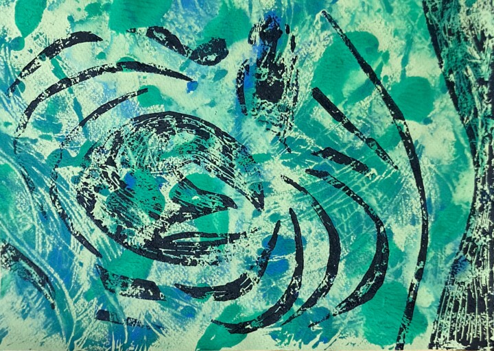 印花与版画,  7.5x11.7 in 