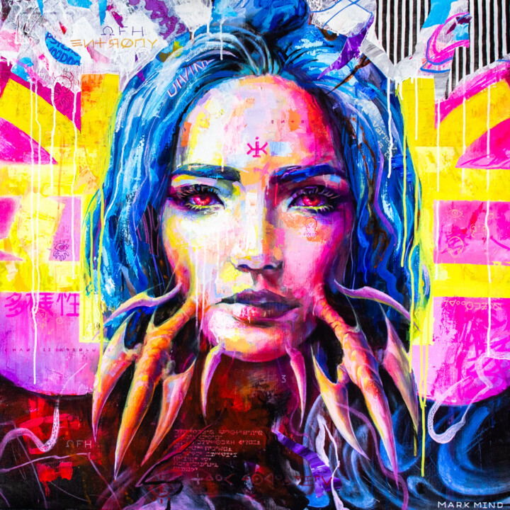 Guardian of diversity 绘画, 39.4x39.4 in