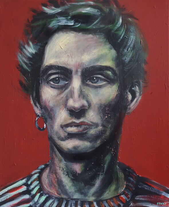 Portrait of Caesar 绘画, 24x19.7 in