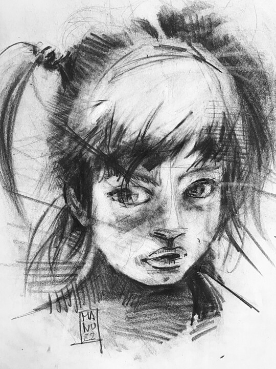 图画,  11.8x9.8 in 