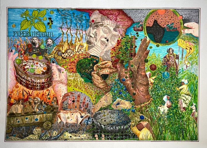 Pepe nero 图画, 19.7x27.6 in