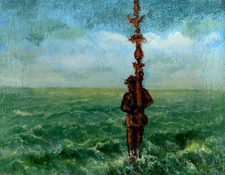 绘画,  7.1x9.1 in 