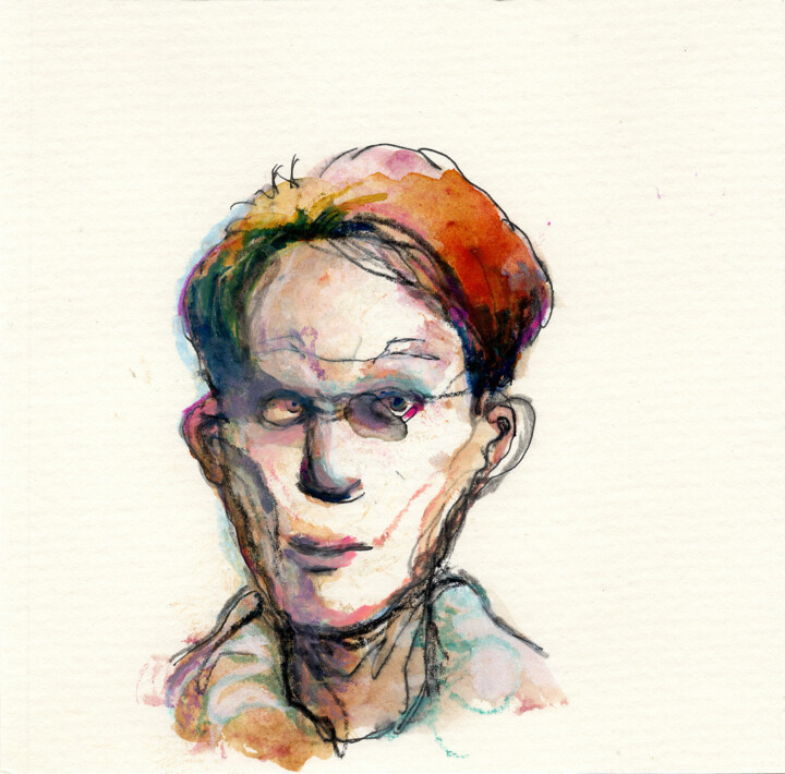 绘画,  5.5x5.6 in 