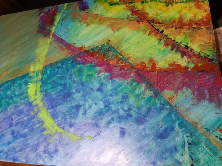 Artwork's surface or texture